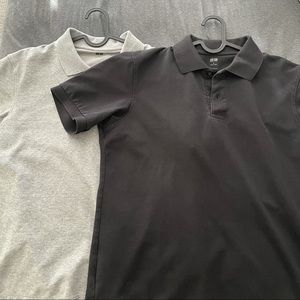 Uniqlo men dry short sleeve polo shirt bundle